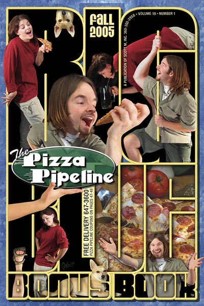 Big Blue Bonus Book Cover Fall 2005: The Pizza Pipeline