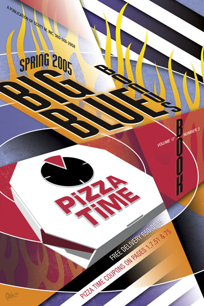 Big Blue Bonus Book Cover Spring 2005: Pizza Time