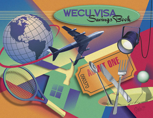 WECU Visa Savings Book Cover 