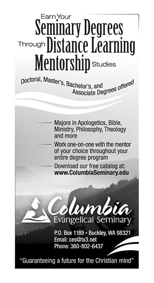 Columbia Evangelical Seminary Print Ad Design