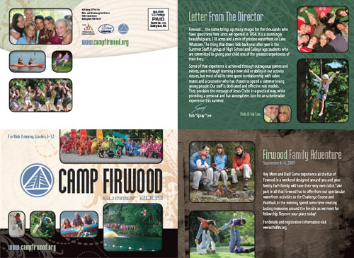Camp Firwood 2009 Brochure