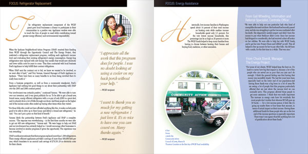 Opportunity Council Brochure & Annual Report Design