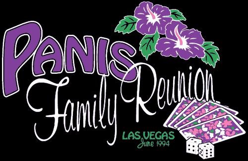 Panis Family Reunion T-Shirt Design