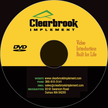 Clearbrook Implement DVD Design