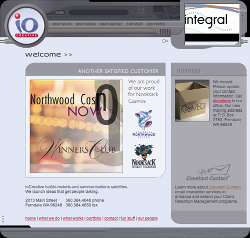 ioCreative Website Design