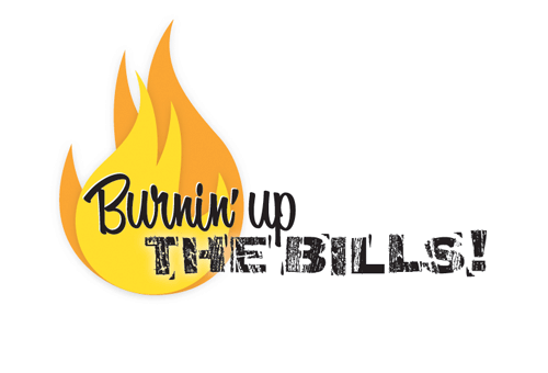 Burnin' Up The Bills Logo Design