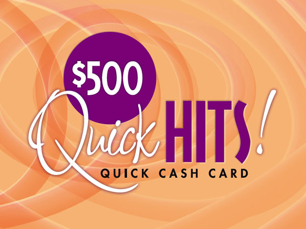 $500 Quick Hits Logo Design