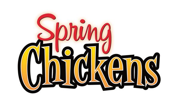 Spring Chickens Logo Design