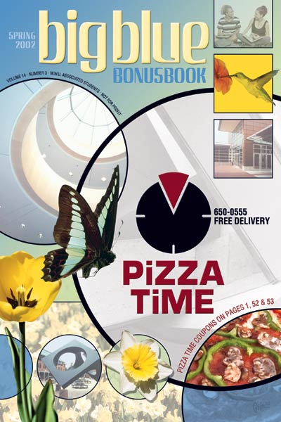 Big Blue Bonus Book Cover Spring 2002: Pizza Time