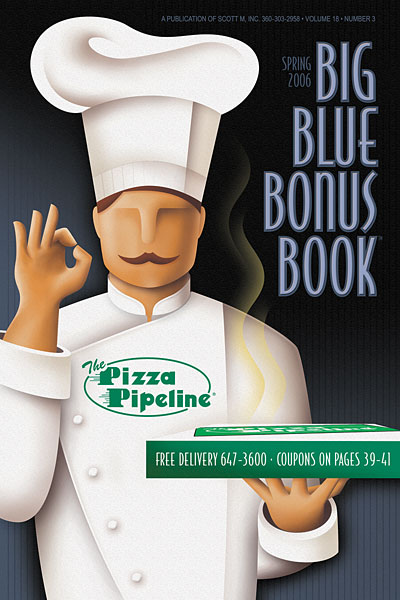 Big Blue Bonus Book Cover Spring 2006: The Pizza Pipeline