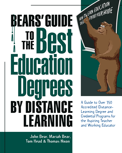 Bears' Guide To The Best Education Degrees By Distance Learning