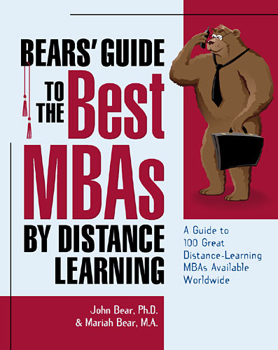 Bears' Guide To The Best MBAs By Distance Learning Book Cover