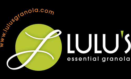 Lulu's Essential Granola Window Sign Design
