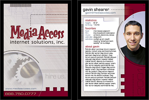 Media Access Trading Cards