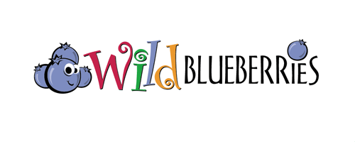 Wild Blueberries Logo Design