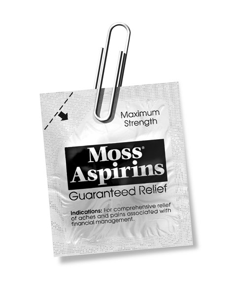 Moss Aspirins Illustration