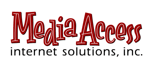 Media Access Internet Solutions: Logo Design