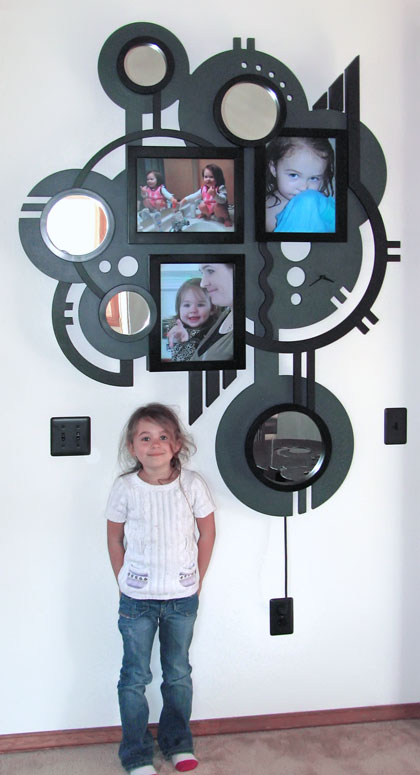 Memory Machine Digital Frames Sculpture