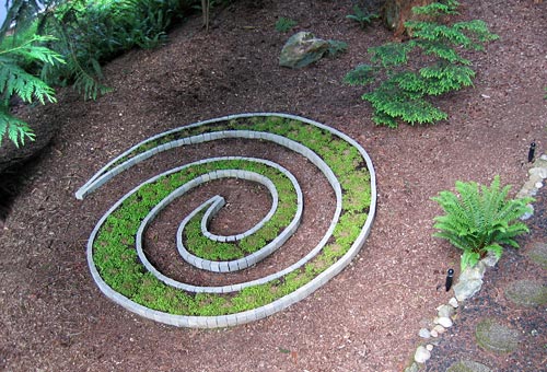 Ground Spiral Sculpture